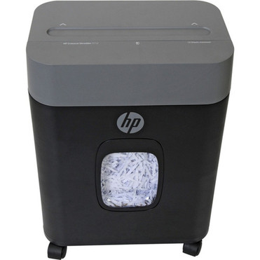 HP CC12 Paper Shredder - Cross Cut - 12 Per Pass - for shredding Paper Staples Credit Card Envelope - 02 x 13 Shred Size - 88 91035F