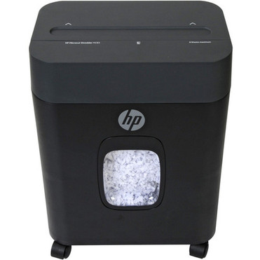 HP MC83 8 Sheet Microcut Shredder - Micro Cut - 8 Per Pass - for shredding Paper Staples Credit Card Envelope - 02 x 05 Shred - 91040W