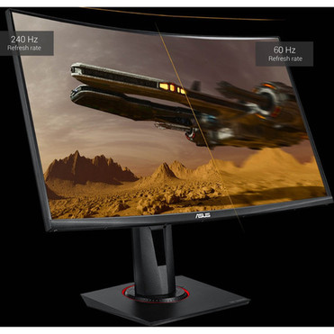 TUF VG27VQM 27 Full HD Curved Screen Gaming LCD Monitor - 169 - 27 68580 mm Class - Vertical Alignment VA - LED Backlight - x VG27VQM