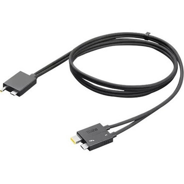 Lenovo Thunderbolt 4 WorkStation Dock Split Cable 07m - 23 ft Thunderbolt 4 Data TransferPower Cable for Workstation Dock - Second 4X91K16970
