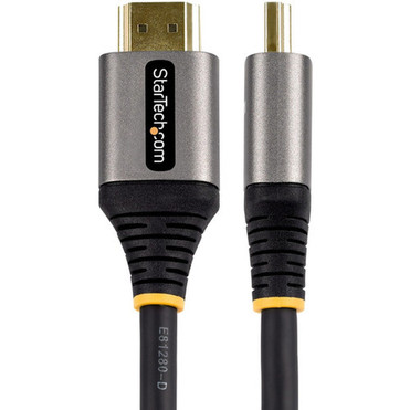 StarTechcom 20in 50cm HDMI 21 Cable Certified Ultra High Speed HDMI Cable 48Gbps 8K 60Hz HDR10 8K HDMI Cord - 20in Ultra HD HDMM21V50CM