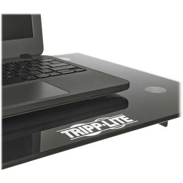 Tripp Lite DMCS3770SG75 Premier Rolling TV Cart - 7938 kg Capacity - 3 7620 mm Caster Size - Glass Steel - 315 Width x 19 x - DMCS3770SG75