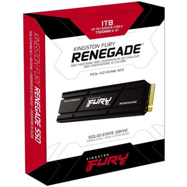 Kingston FURY Renegade 1 TB Solid State Drive - M2 2280 Internal - PCI Express NVMe PCI Express NVMe 40 x4 - Desktop PC Notebook SFYRSK1000G