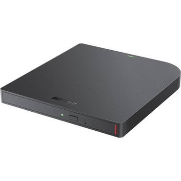 Buffalo MediaStation DVSM-PUV8U3B-TAA Portable DVD-Writer - External - TAA Compliant - DVD-RAM177R177RW Support - 24x CD CD CD DVSM-PUV8U3B-TAA