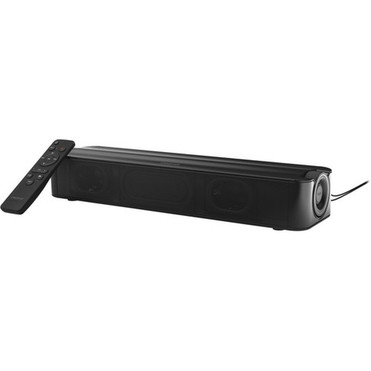 Creative Stage SE 20 Bluetooth Sound Bar Speaker - Black - Under Monitor - USB - 1 Pack 51MF8410AA000