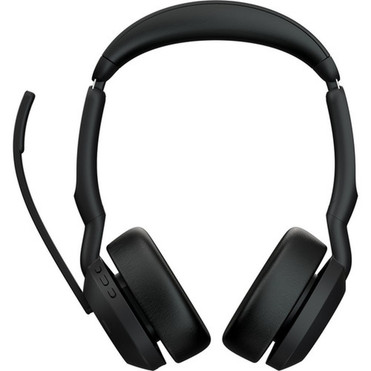 Jabra Evolve2 55 Headset - Stereo - Wireless - Bluetooth - 984 ft - 20 Hz - 20 kHz - On-ear - Binaural - Supra-aural - MEMS Noise - 25599-999-999-01