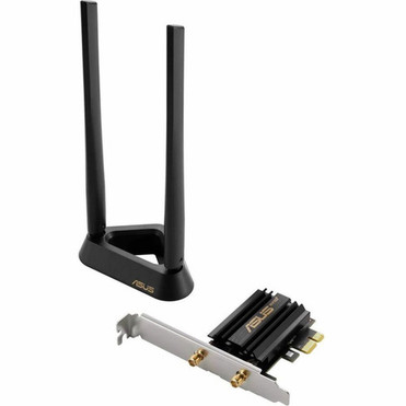 Asus PCE-AXE59BT IEEE 80211 abgnacax Bluetooth 52 Wi-FiBluetooth Combo Adapter for Computer - PCI Express x1 - 240 GHz ISM - PCE-AXE59BT