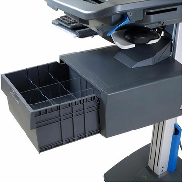 Ergotron SV Primary Storage Drawer Single Tall Dark Grey - 9072 g Weight Capacity - Dark Gray 97-989-622