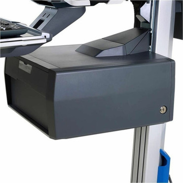 Ergotron SV Primary Storage Drawer Single Tall Dark Grey - 9072 g Weight Capacity - Dark Gray 97-989-622