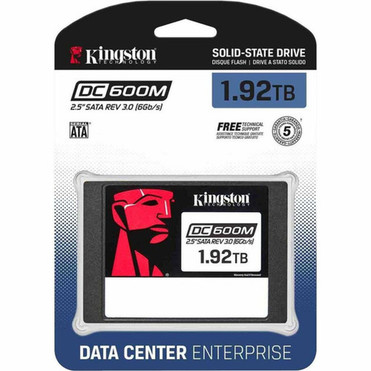 Kingston DC600M 188 TB Solid State Drive - 25 Internal - SATA - Mixed Use - 1920G DC600M Mixed-Use 25 Enterprise SATA SSD SEDC600M1920G