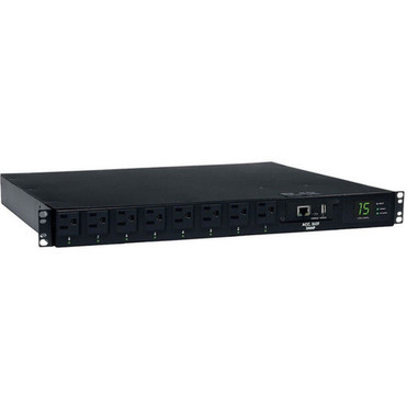 Tripp_Lite_PDUMH15ATNET_PDU_Switched_ATS_120V_15A_8_Outlet_-_8_x_NEMA_5-15R_-_18kVA_-_1U_Rack-mountable_Zero_U_Vertical_Rackmount_PDUMH15ATNET