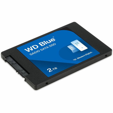 WD Blue SA510 WDS200T3B0A 2 TB Solid State Drive - 25 Internal - SATA SATA600 - Desktop PC Notebook Device Supported - 500 TB - WDS200T3B0A