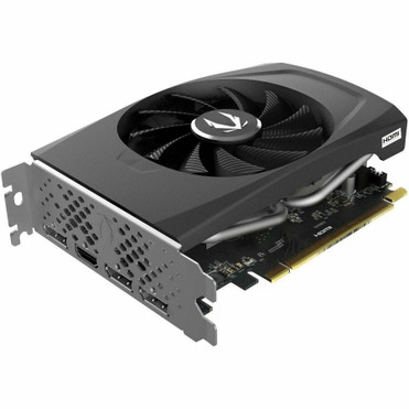 Zotac NVIDIA GeForce RTX 4060 Graphic Card - 8 GB GDDR6 - Full-height - 7680 x 4320 - 2.46 GHz Boost Clock - 128 bit Bus Width - PCI - (ZT-D40600G-10L)