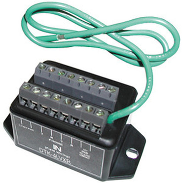 DITEK DTK-4LVXR Telephone Entry System Surge Protection - 12 V 24 V Input - 12 V DC 24 V DC Output - TAA Compliant DTK-4LVXR