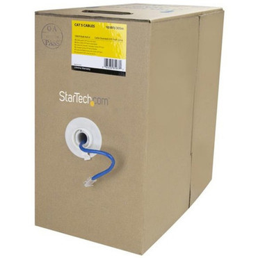 StarTechcom_1000_ft_Bulk_Roll_of_Blue_Cat5e_Stranded_UTP_Patch_Cable_-_1000ft_-_Blue_WIRRJ45BLRL
