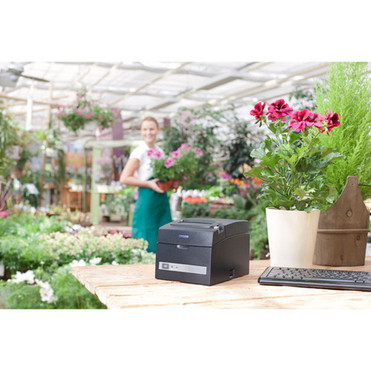 Citizen CT-S310II Desktop Thermal Transfer Printer - Two-color - Receipt Print - Ethernet - USB - 283 Print Width - 160 mms Mono - CT-S310IIETUBK