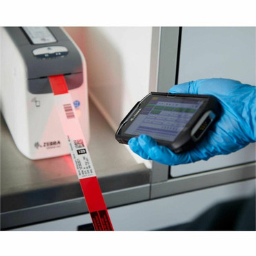 Zebra ZD510-HC Direct Thermal Printer - Monochrome - Portable - Wristband Print - Ethernet - USB - USB Host - Bluetooth - Near Field - ZD51013-D01E00GA