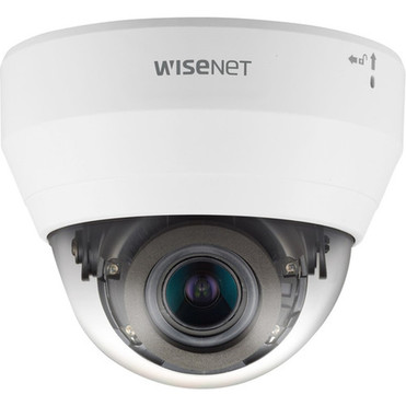 Wisenet QND-6082R 2 Megapixel Full HD Network Camera - Monochrome Color - Dome - 6562 ft 20 m Infrared Night Vision - H265 H264 QND-6082R