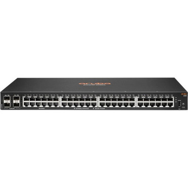 Aruba 6100 48G 4SFP Switch - 48 Ports - 3 Layer Supported - Modular - 4420 W Power Consumption - Twisted Pair Optical Fiber - 1U - JL676AABA
