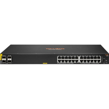 Aruba 6000 24G Class4 PoE 4SFP 370W Switch - 24 Ports - Manageable - Gigabit Ethernet - 101001000Base-T 1000Base-X - 3 Layer - - 2 R8N87AABA Aruba 6000 24G Class4 PoE 4SFP 370W Switch - 24 Ports - Manageable - Gigabit Ethernet - 101001000Base-T 1000Base-X - 3 Layer - - 2 R8N87AABA