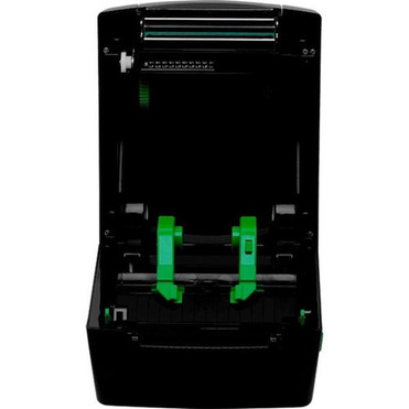 Custom D4 102 Desktop Direct ThermalThermal Transfer Printer - Monochrome - Label Print - Ethernet - USB - USB Host - Black - 1250 - 911MK010500J33