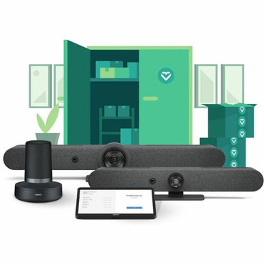 Logitech Rally Bar Video Video Conference Equipment - 3840 x 2160 Video Content - 4K UHD - 1 x Network RJ-45 - 1 x HDMI In - 2 x - 960-001563