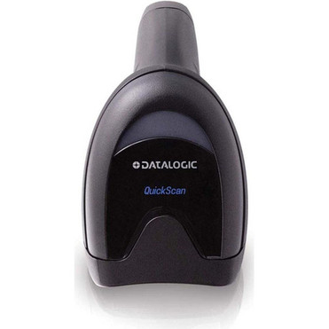 Datalogic QuickScan QBT2500 Barcode Scanner Kit - Wireless Connectivity - 2008 510 mm Scan Distance - 1D 2D - LED - Imager - - - QBT2500-BK-BTK