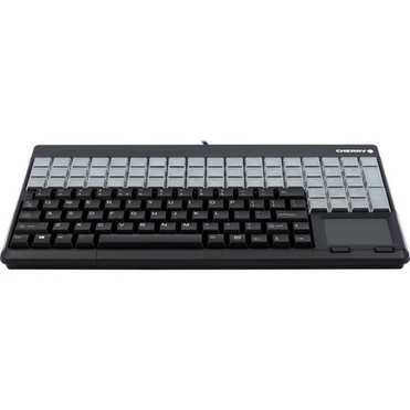 Cherry SPOS G86-61401 POS Keyboard - 123 Keys - 60 Relegendable Keys - USB - Black G86-61401EUADAA