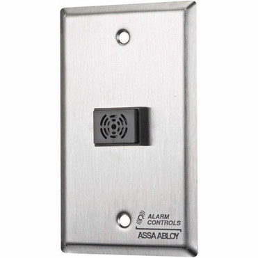 Alarm Controls TS-34 Security Buzzer - 28 V DC - 85 dB - Audible - Gang Box Mount - Stainless Steel TS-34