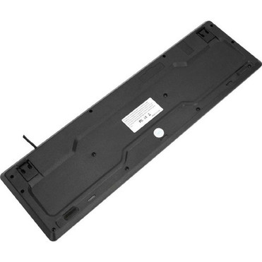 Targus USB Wired Keyboard - Cable Connectivity - USB Interface - 104 Key - QWERTY Layout - PC Mac - Black AKB30US