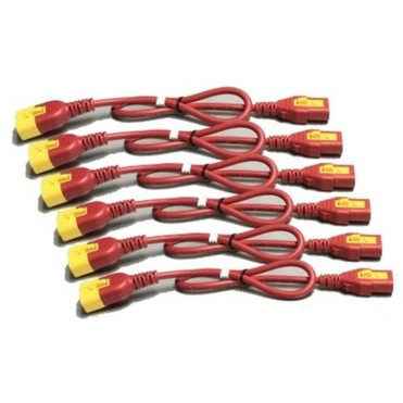 APC by Schneider Electric Power Extension Cord - 120 V AC10 A - Red - 59 ft Cord Length - North America - 6 AP8706S-NAX340