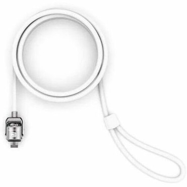 Compulocks Slim Macbook Security Cable Lock - Keyed Laptop Lock - Keyed Lock - White - For Notebook CL15W