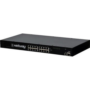 Altronix 8-Port Managed 8023bt Midspan Injecto - 120 V AC 230 V AC Input - 8 x PoE Input Ports - 8 x PoE Output Ports - 480 W - NETWAY8BT