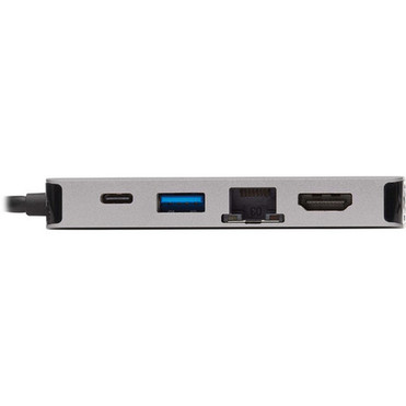 Tripp Lite U442-DOCK6-GY Docking Station - for NotebookTabletSmartphone - 100 W - USB Type C - 3 x USB 30 - USB Type-C - Network - U442-DOCK6-GY