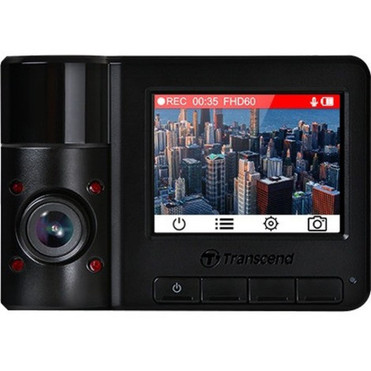 Transcend DrivePro 550B Digital Camcorder - 24 LCD Screen - STARVIS - Full HD - 169 - H264 MP4 - USB - microSD - GPS - Memory - TS-DP550B-64G