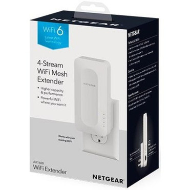 Netgear EAX12 Dual Band IEEE 80211 abgnacax 160 Gbits Wireless Range Extender - 240 GHz 5 GHz - Internal - 1 x Network - - EAX12-100CNS