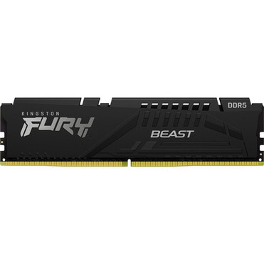 Kingston FURY Beast 16GB DDR5 SDRAM Memory Module - For Motherboard Desktop PC - 16 GB 1 x 16GB - DDR5-5600PC5-44800 DDR5 SDRAM - KF556C40BB-16