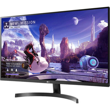 LG 32QN600 32 Class WQHD Gaming LCD Monitor - 169 - Textured Black - 315 Viewable - In-plane Switching IPS Technology - Edge LED 32QN600-B