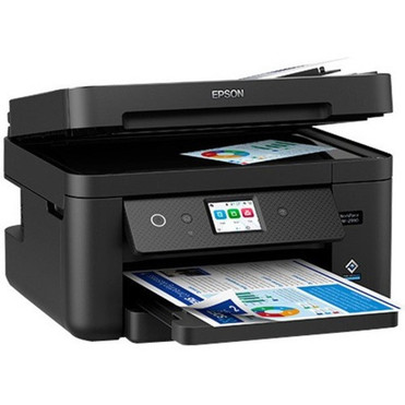 Epsonreg WorkForcereg WF-2960 Color Inkjet All-In-One Printer - CopierFaxPrinterScanner - 14 ppm Mono75 ppm Color Print - dpi C11CK60201
