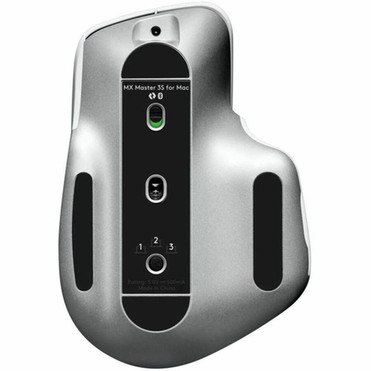 Logitech MX Master 3S For Mac Performance Wireless Mouse Pale Grey - Darkfield - Wireless - BluetoothRadio Frequency - 240 GHz - - 910-006570