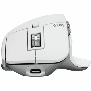 Logitech MX Master 3S For Mac Performance Wireless Mouse Pale Grey - Darkfield - Wireless - BluetoothRadio Frequency - 240 GHz - - 910-006570