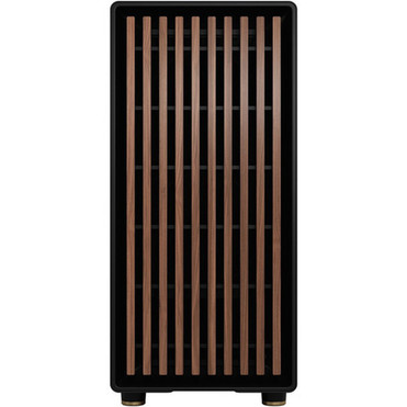 Fractal Design North Computer Case - Mid-tower - Charcoal Black - Tempered Glass Steel - 5 x Bay - 2 x 551 140 mm x Fans - ATX FD-C-NOR1C-02