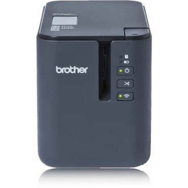 Brother PT-P900Wc Desktop Thermal Transfer Printer - Monochrome - Label Print - USB - Serial - With Cutter - 126 Print Width - 60 - PTP900WC
