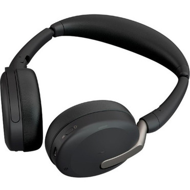 Jabra Evolve2 65 Flex Headset - Stereo - Wireless - Bluetooth - 984 ft - 20 Hz - 20 kHz - On-ear - Binaural - Supra-aural - MEMS - 26699-989-999-01