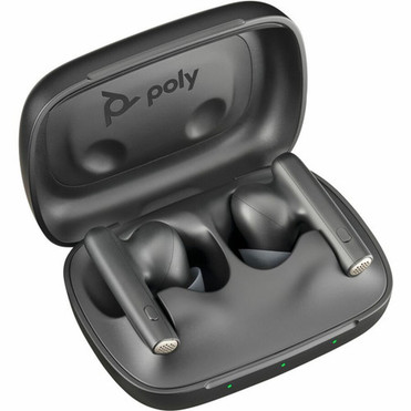 Poly Voyager Free 60 UC Earset - Siri Google Assistant - Stereo - True Wireless - Bluetooth - 984 ft - 20 Hz - 20 kHz - Earbud - - - 7Y8M0AA