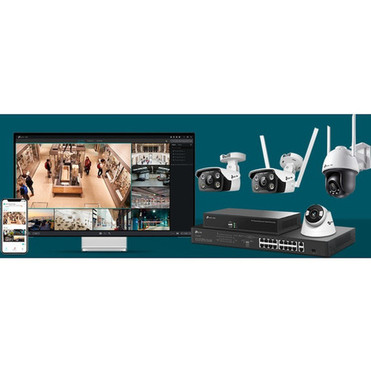 TP-Link VIGI VIGI C440 4 Megapixel Network Camera - Color - Turret - 9843 ft 30 m InfraredColor Night Vision - Smart H265 - x - VIGI C44028MM