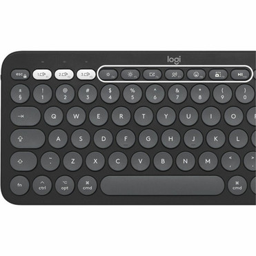 Logitech Pebble 2 Combo for Mac Wireless Keyboard and Mouse - USB Type A Wireless Bluetooth Keyboard - Tonal Graphite - USB Type A - - 920-012200