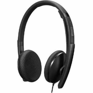 Lenovo Wired VoIP Headset Teams - Stereo - USB Type C - Wired - 22 Kilo Ohm - 20 Hz - 20 kHz - Over-the-head - Binaural - Ear-cup - 4XD1M45626