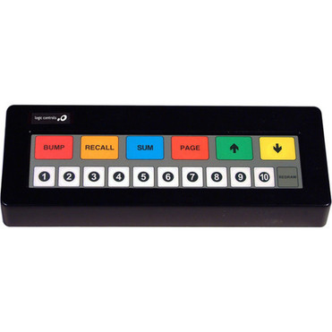 Logic Controls KB1700 POS Keypad - 17 Keys - USB - Black KB1700U-D-BK