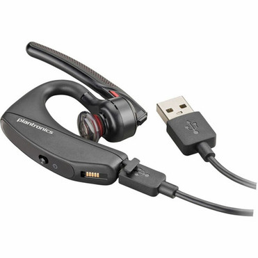 Poly Voyager 5200 USB-A UC Headset - Google Assistant Siri - Mono - USB Type A Micro USB - Wireless - Bluetooth - 984 ft - 32 Ohm - 7K2E1AA